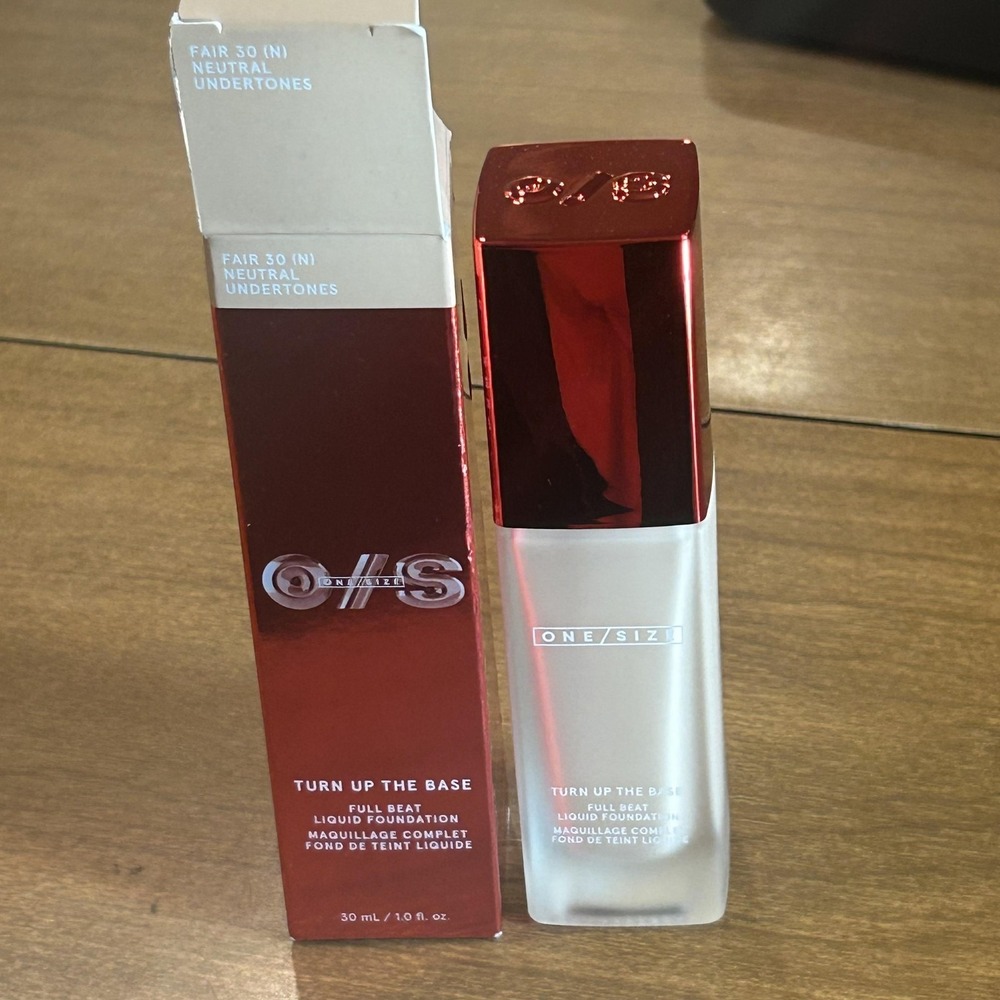 ONE/SIZE Turn Up The Base Full Beat Foundation Fair 30 (N) Neutral 1oz 30ml